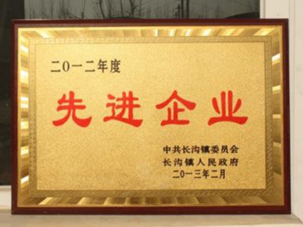 2012年度榮譽證書